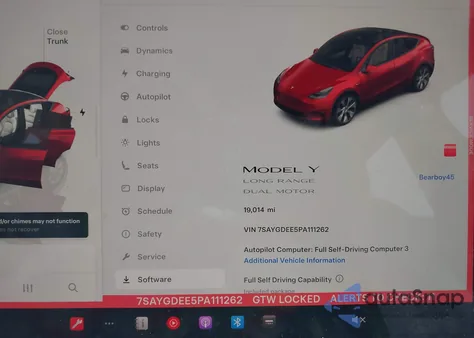 2023 Tesla Model Y Awd/Long Range Dual Motor All-Wheel Drive from USA, damaged, VIN 7SAYGDEE5PA111262